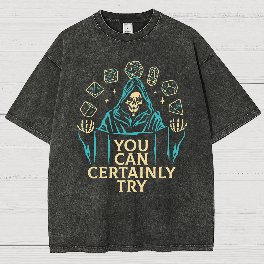 You Can Certainly Try Vintage Distressed T-shirt