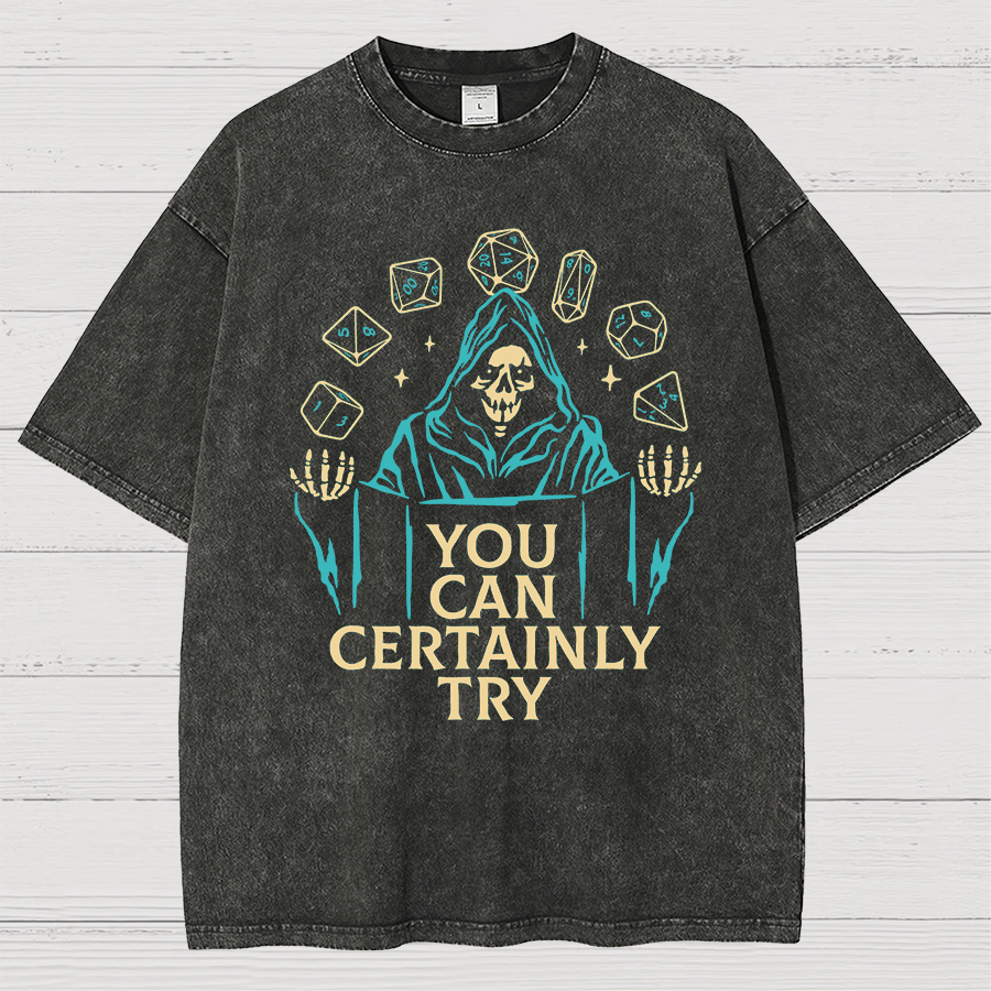 You Can Certainly Try Vintage Distressed T-shirt