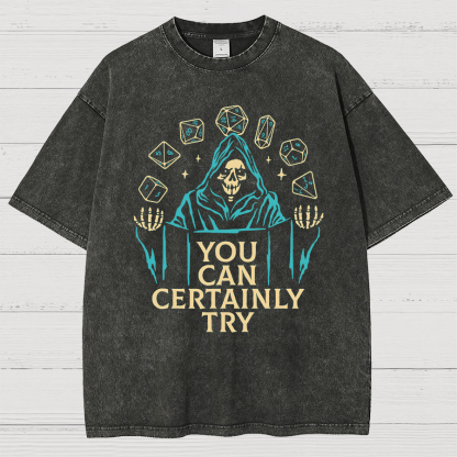 You Can Certainly Try Vintage Distressed T-shirt