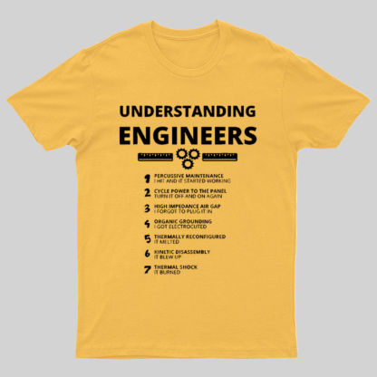 Understanding Engineers Geeky T-Shirt