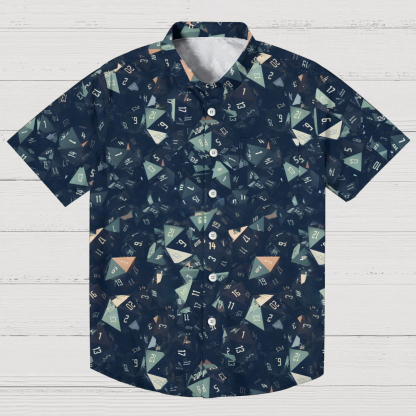 Dnd RPG Dice Geeky Shirt