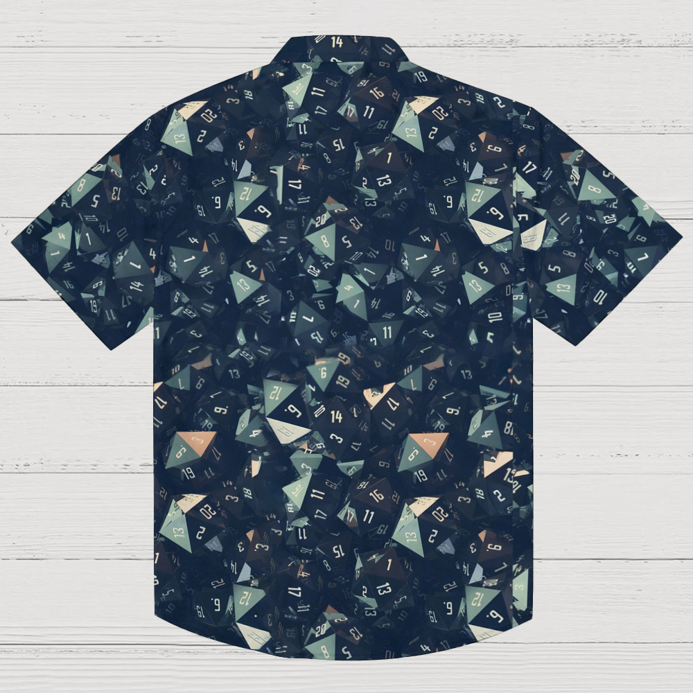 Dnd RPG Dice Geeky Shirt