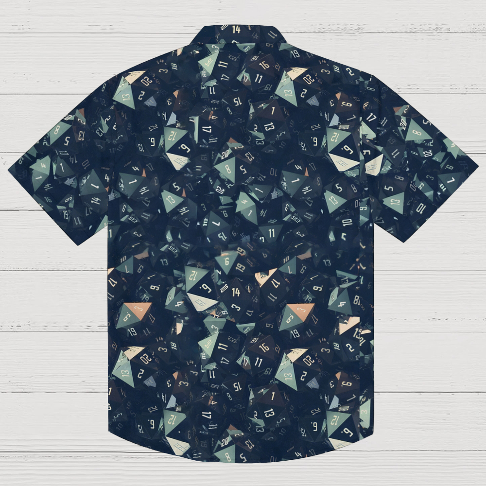 Dnd RPG Dice Geeky Shirt