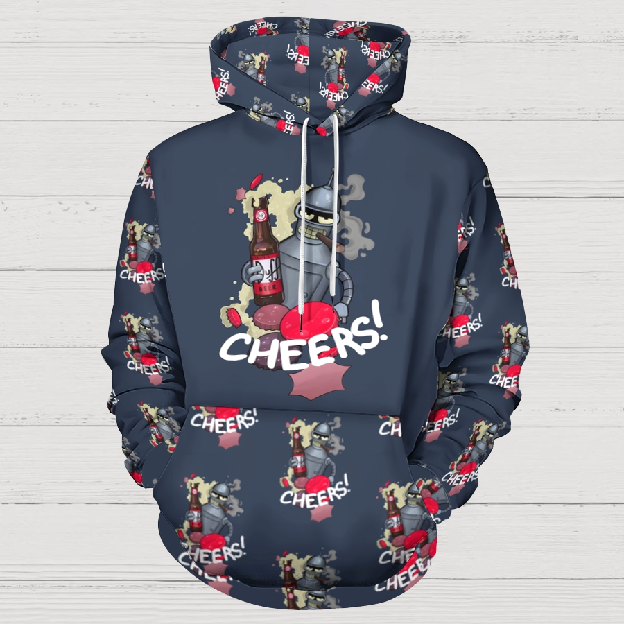 Cheers!! Funny Air Layer Hoodie