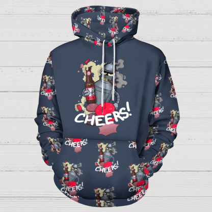 Cheers!! Funny Air Layer Hoodie