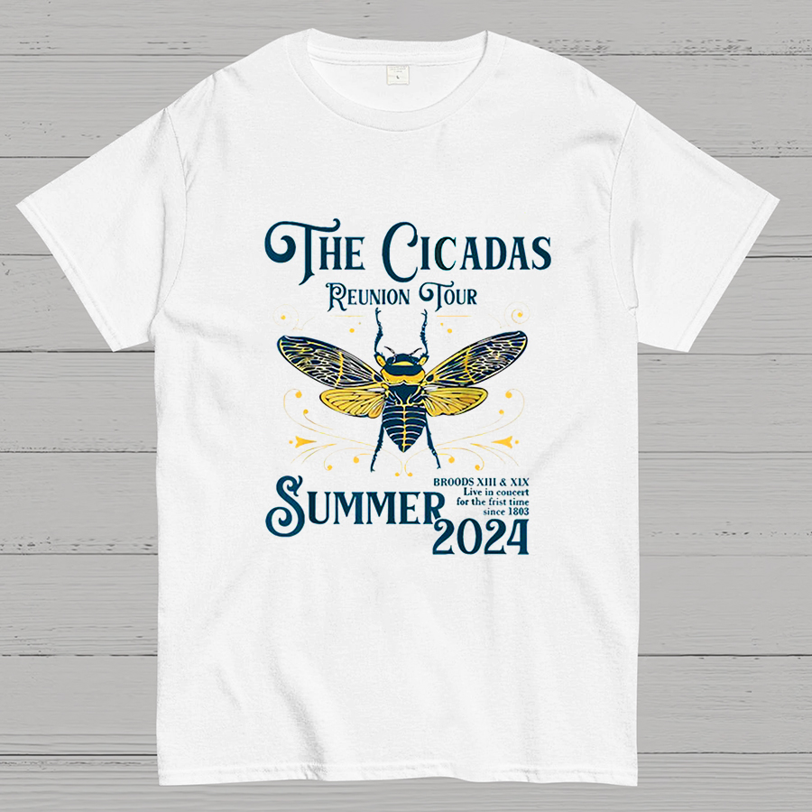 The Cicada Reunion U.S Tour 2024 Cicada Concert Tee