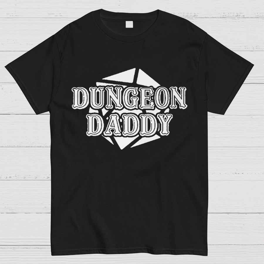 Dungeon Daddy Game Geeky T-Shirt