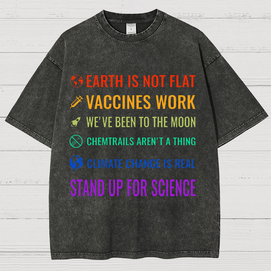 Stand Up For Science! Vintage Distressed T-shirt
