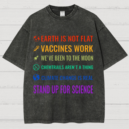Stand Up For Science! Vintage Distressed T-shirt