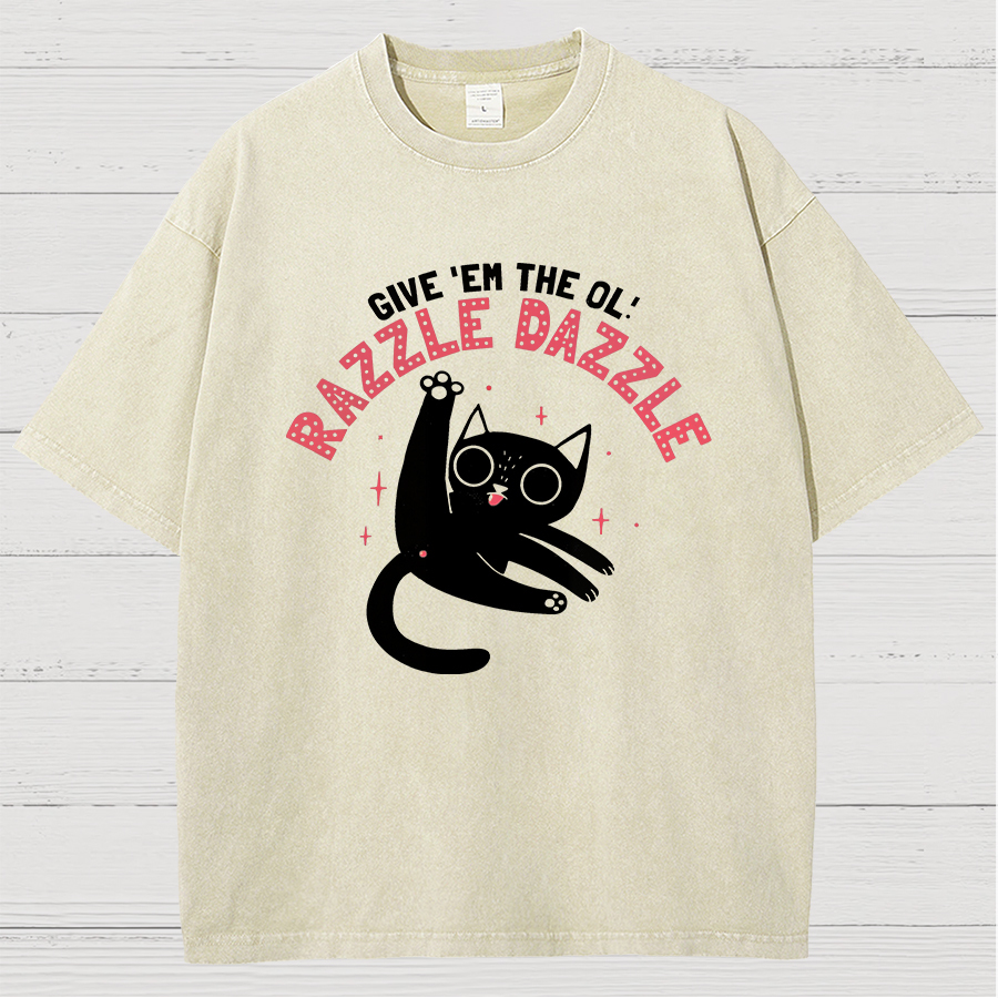 The Ol' Razzle Dazzle Vintage Distressed T-shirt