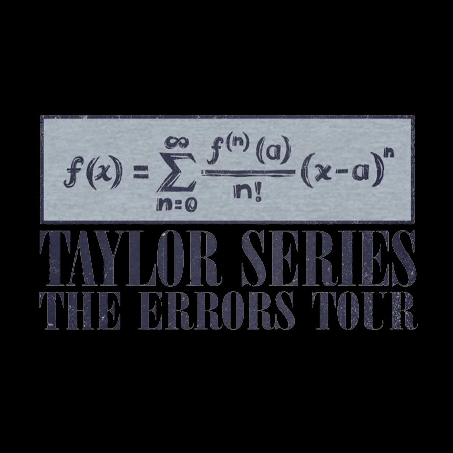 Taylor Series- The Errors Tour Nerd Geeky T-Shirt