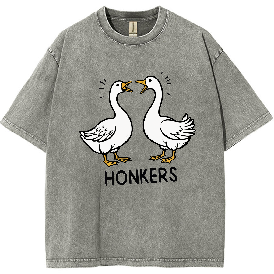 Honkers Funny Goose Vintage Distressed T-shirt