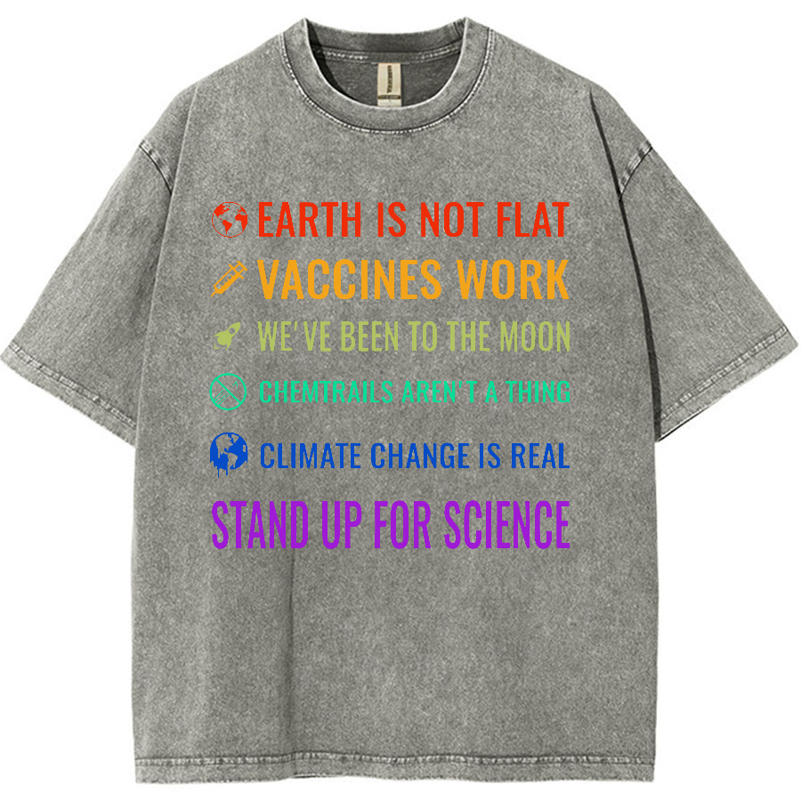 Stand Up For Science! Vintage Distressed T-shirt