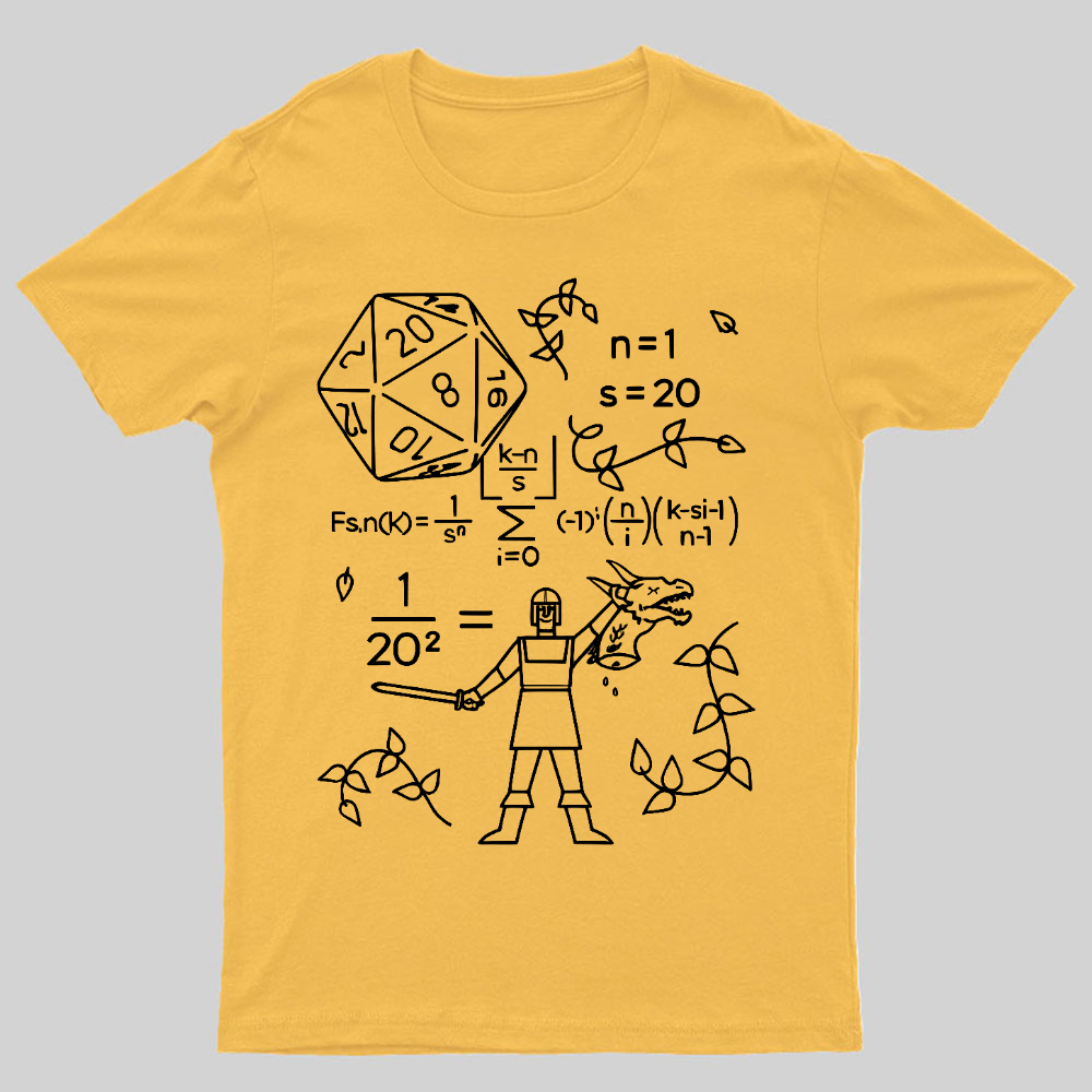 The Science Of a Rpg Geeky T-Shirt