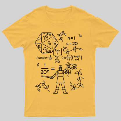 The Science Of a Rpg Geeky T-Shirt