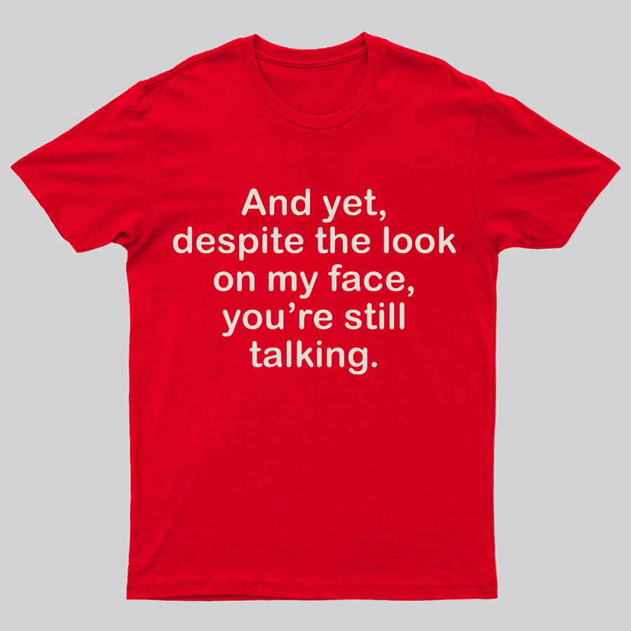 Funny Words Geeky T-Shirt