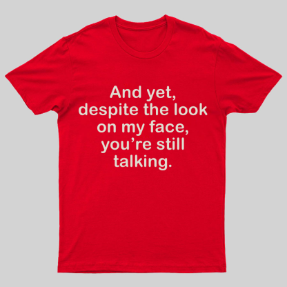 Funny Words Geeky T-Shirt