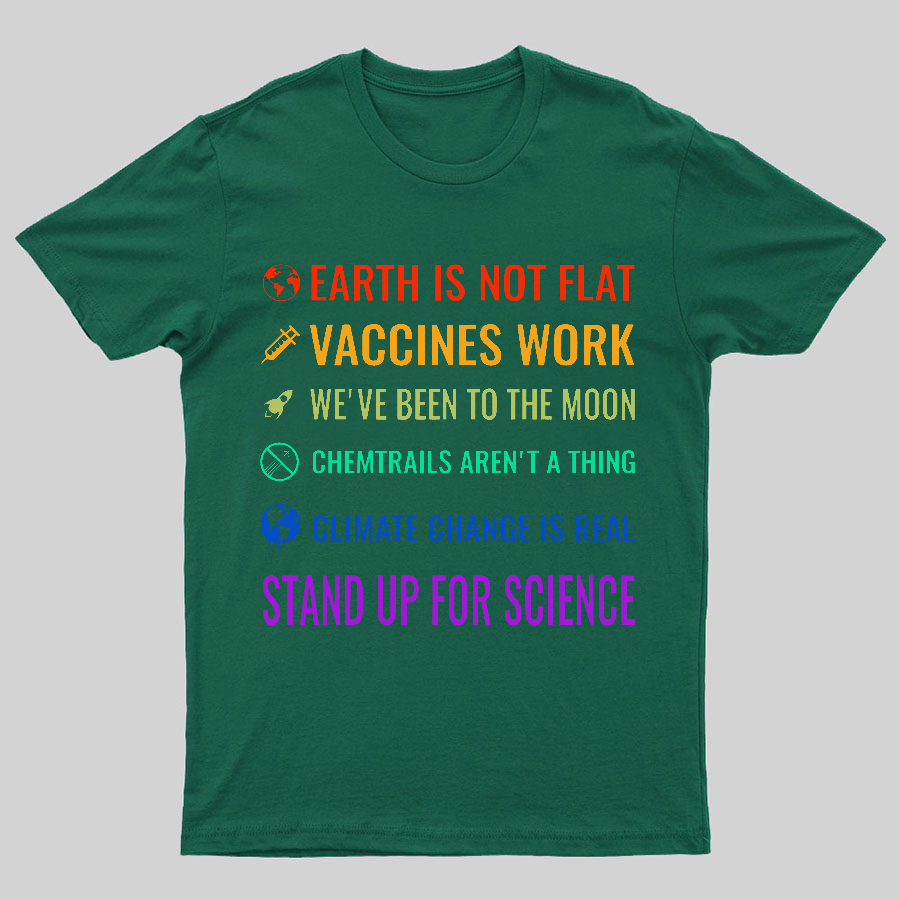 Stand Up For Science! Geeky T-Shirt