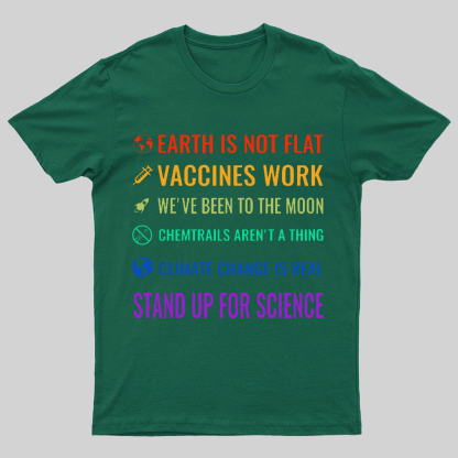 Stand Up For Science! Geeky T-Shirt