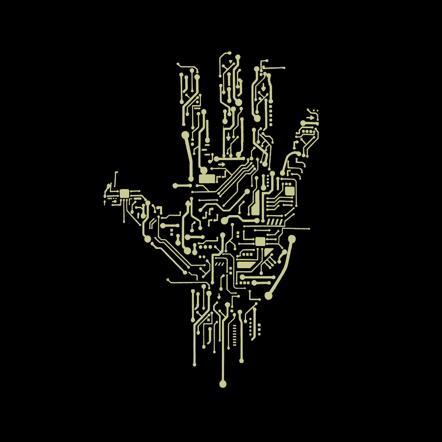 Hand Geeky T-Shirt