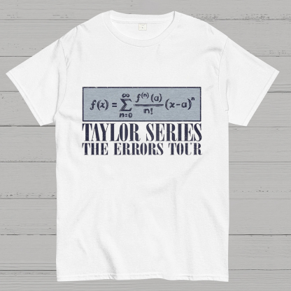 Taylor Series- The Errors Tour Nerd Geeky T-Shirt