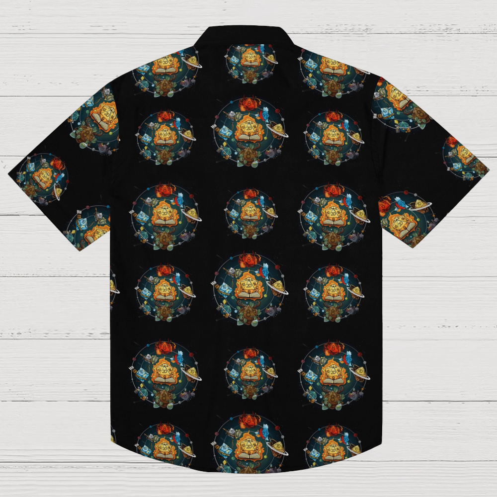 Dungeons and Dragons Dice Geeky Shirt