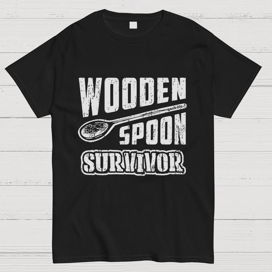 Wooden Spoon Survivor Geeky T-Shirt