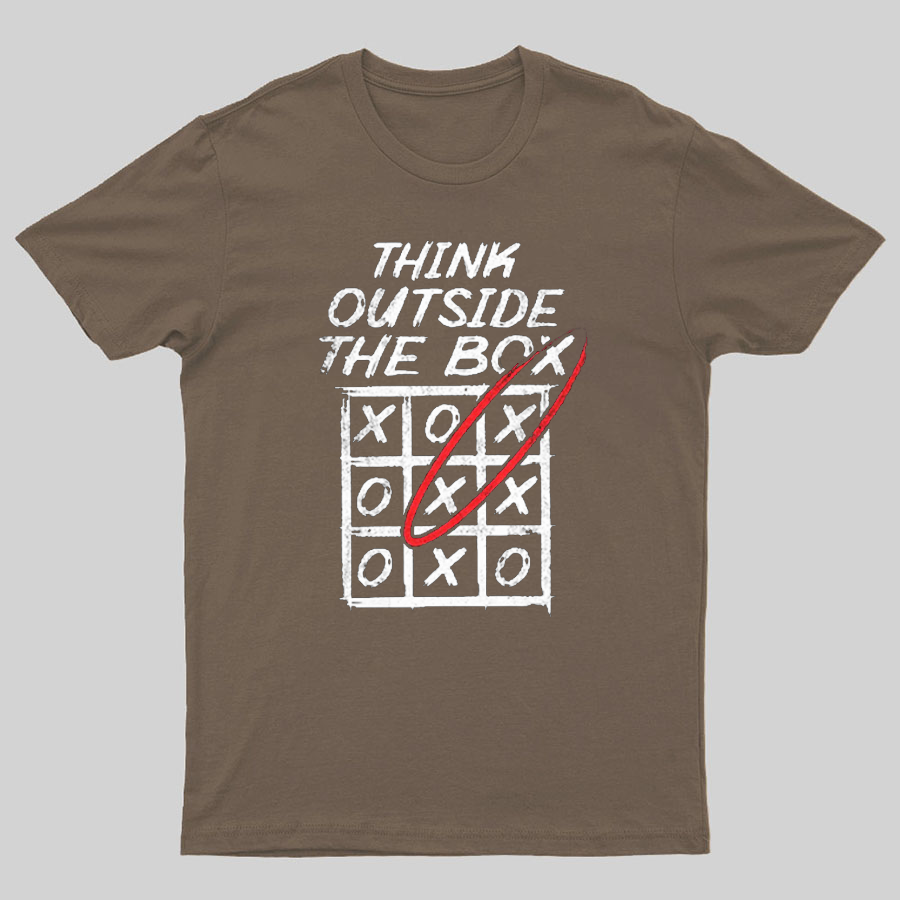 Think Outside The Box Nerd T-Shirt