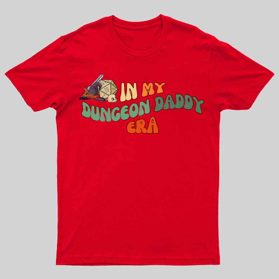 Dungeon Daddy Game Geeky T-Shirt
