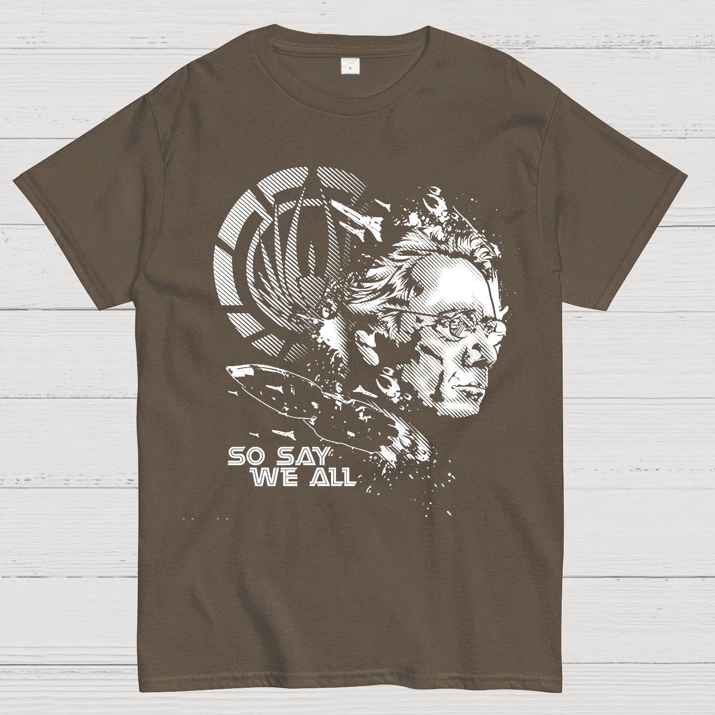 Battlestar Galactica-So Say We All Geek T-Shirt