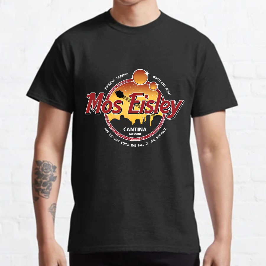 Mos Eisley Tatooine Geeky T-Shirt