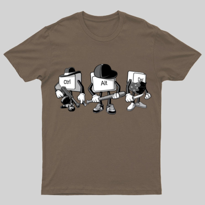 Computer Mafia Funny IT Geeky T-Shirt