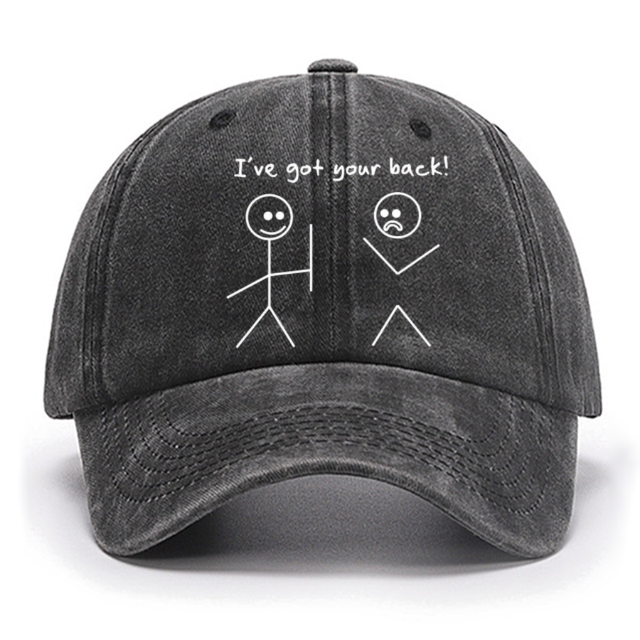 I Got Your Back Stick friendship novelty irony funny Cotton Hat