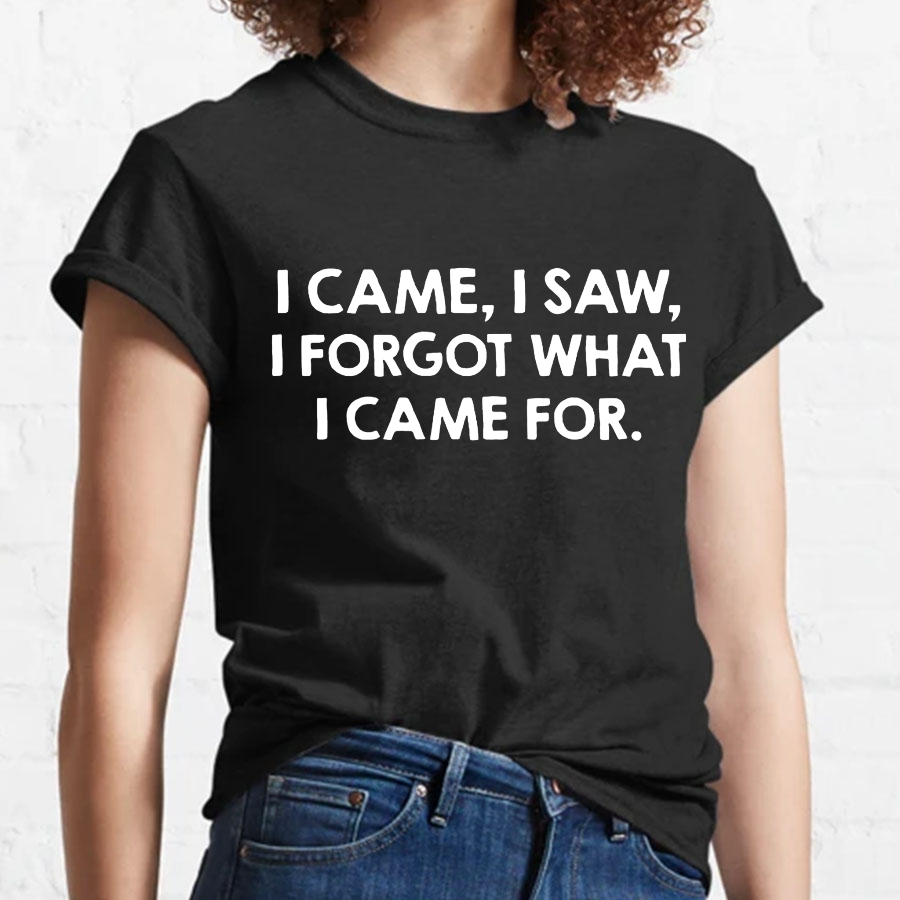 I Came and Saw Funny Geeky T-Shirt