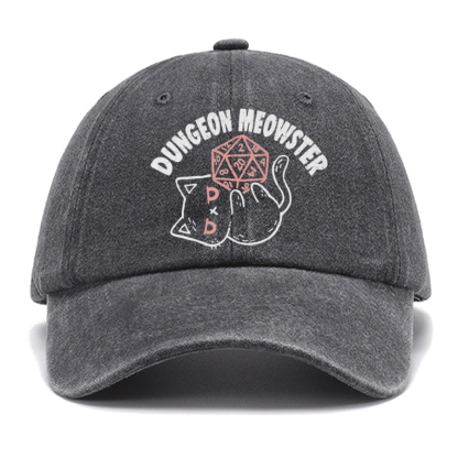 The Dungeon Meowster Geek Cotton Hat