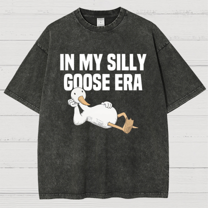 In My Silly Goose Era, Silly Goose Vintage Distressed T-shirt
