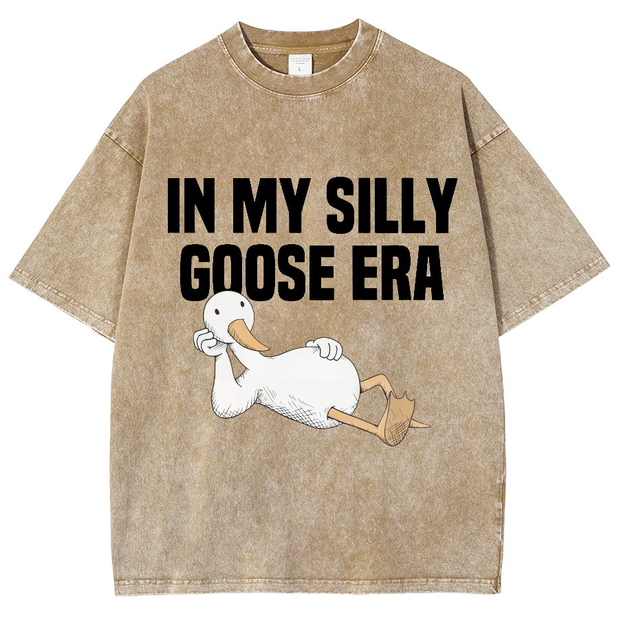 In My Silly Goose Era, Silly Goose Vintage Distressed T-shirt