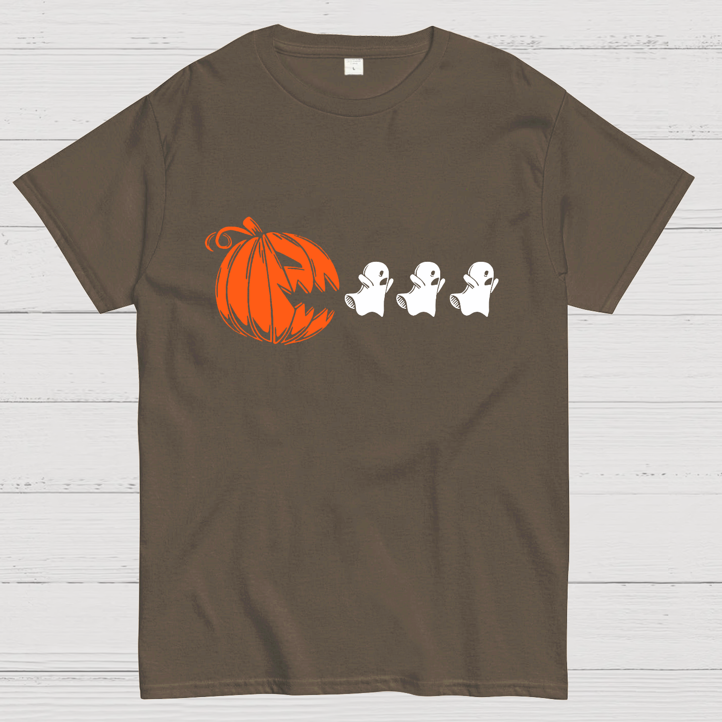 Funny Halloween Ghost  Geeky T-Shirt