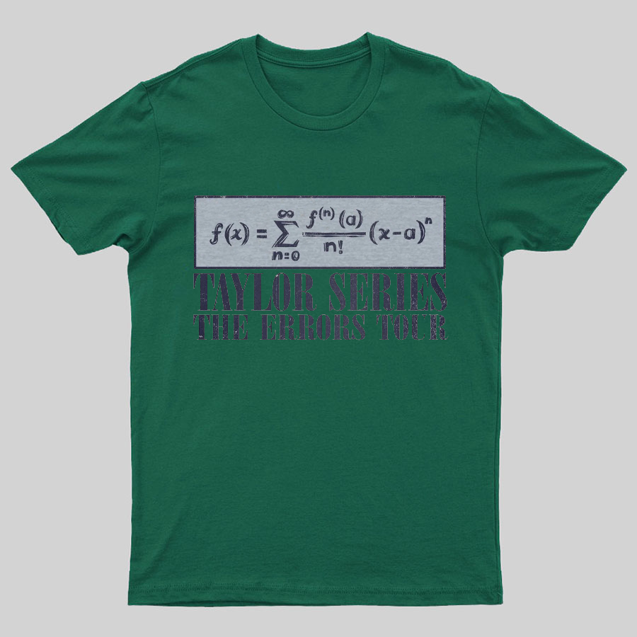 Taylor Series- The Errors Tour Nerd Geeky T-Shirt
