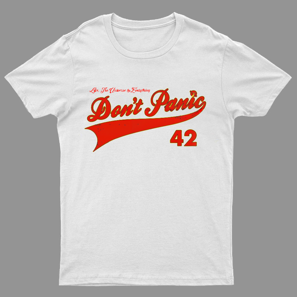 Dont Panic Geeky T-Shirt