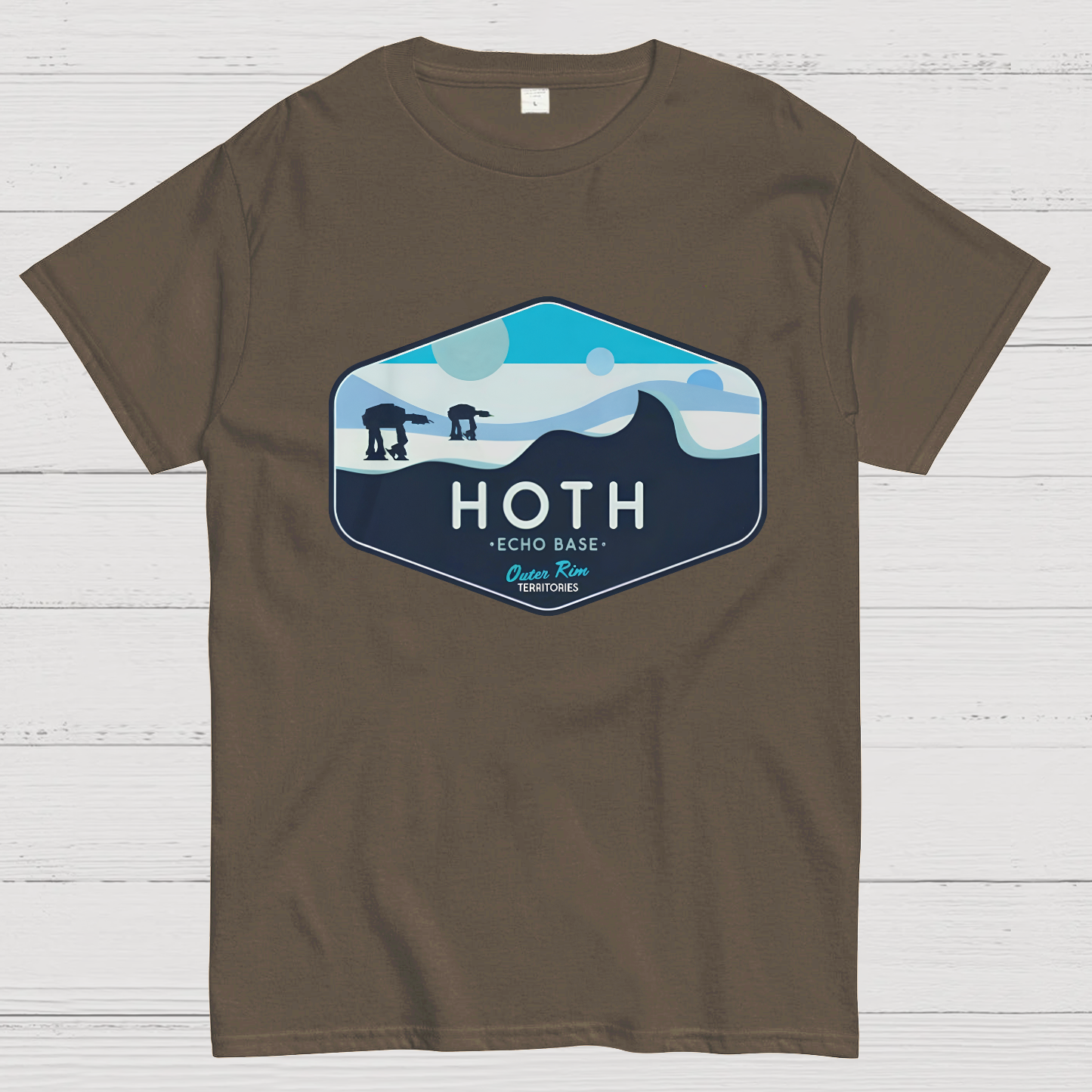 Hoth Planet Geeky T-Shirt