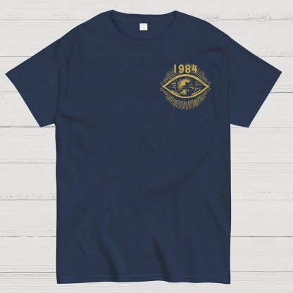 1984 Orwell Front And Back Printing Geek T-Shirt