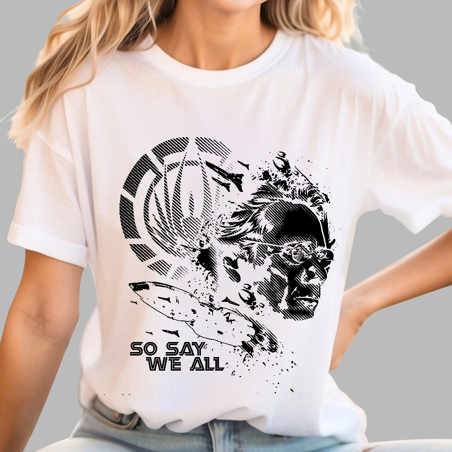 Battlestar Galactica-So Say We All Geek T-Shirt