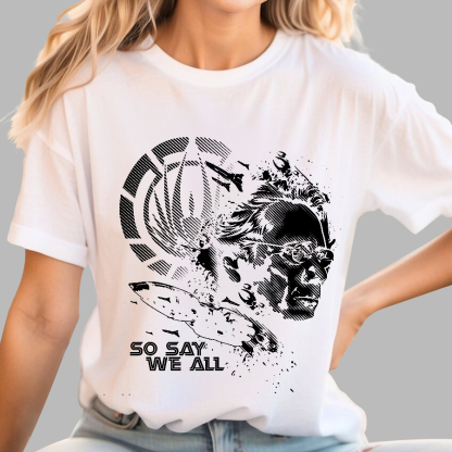 Battlestar Galactica-So Say We All Geek T-Shirt