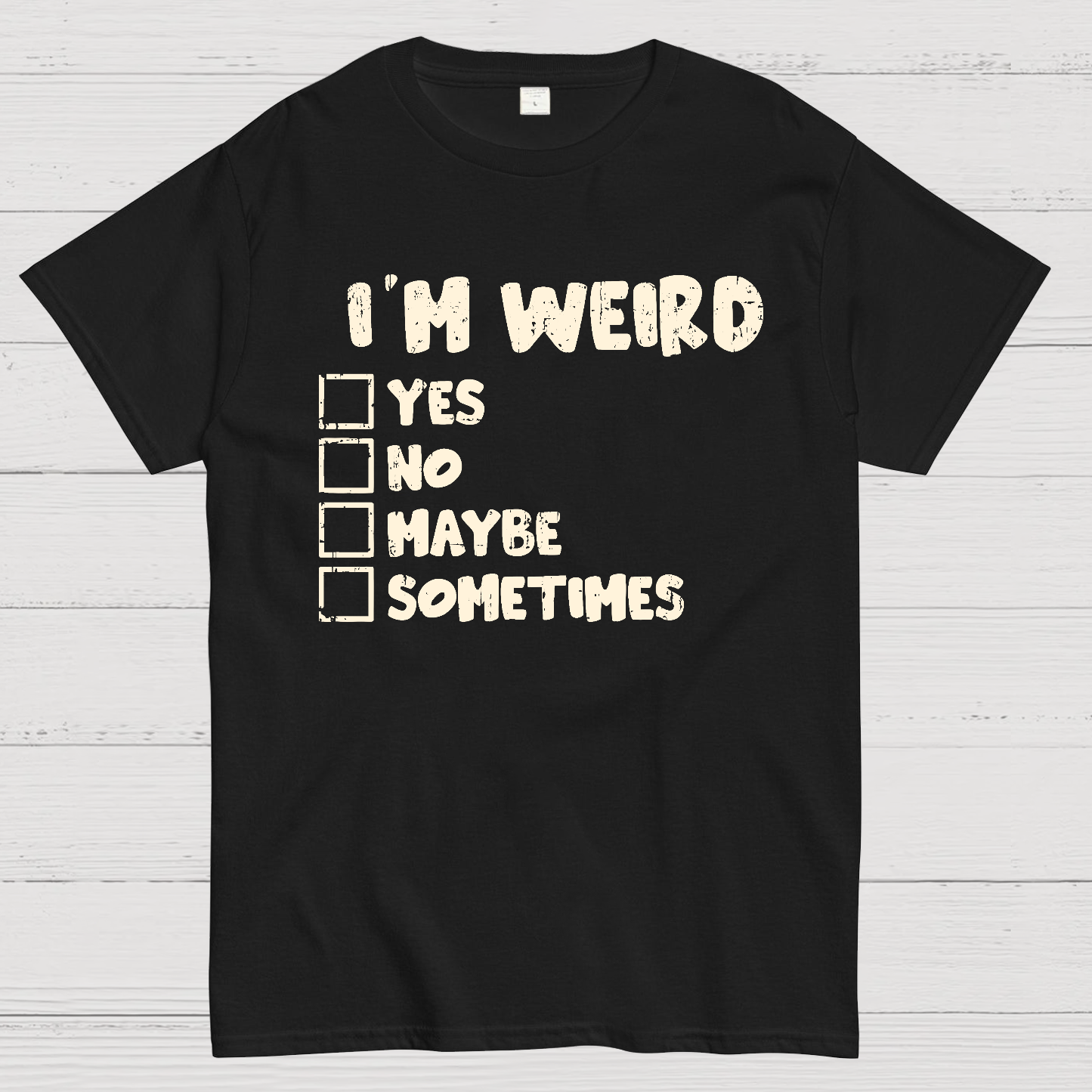 I'm Weird Geek T-Shirt