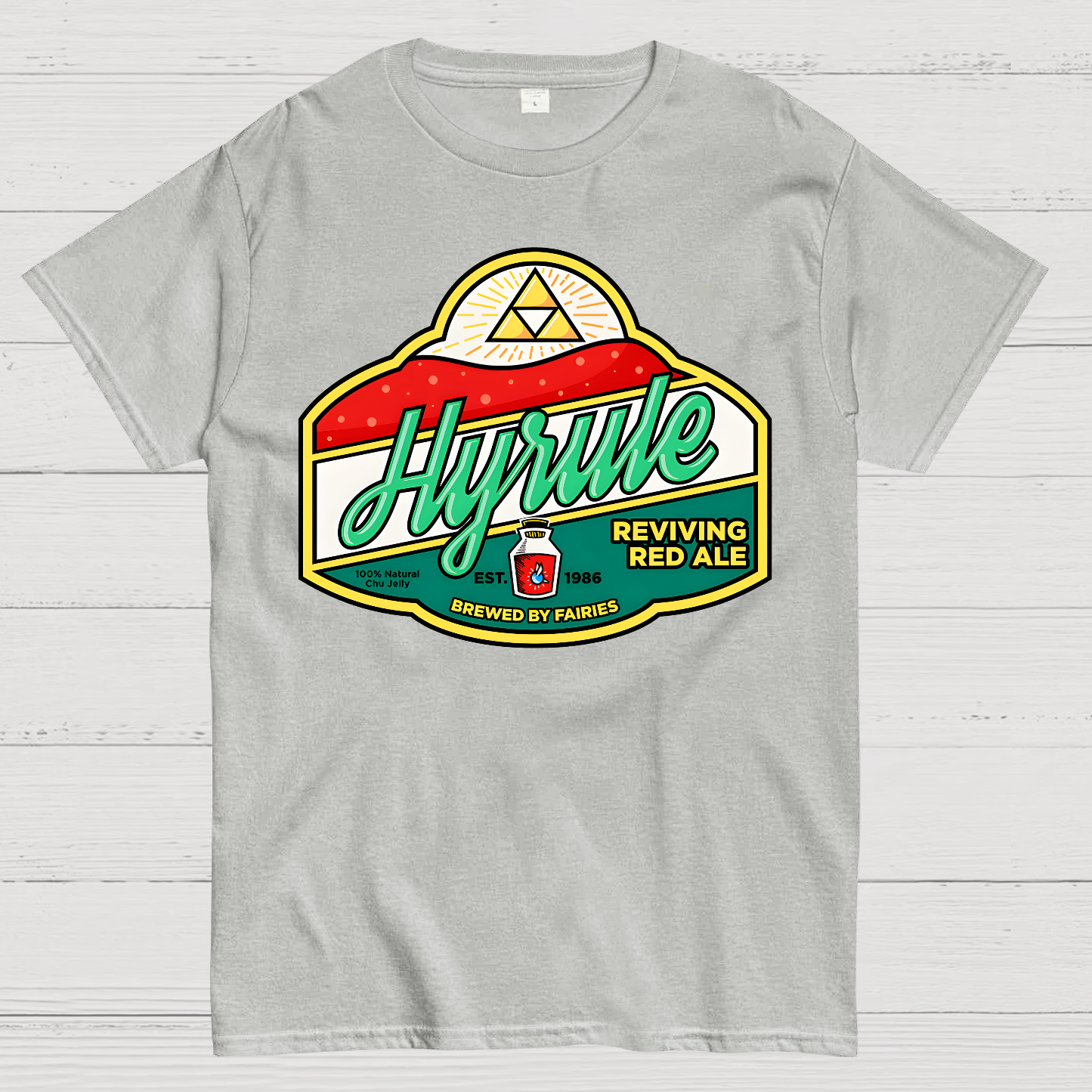 It's Dangerous to Go Sober, Take This-Hyrule Reviving Red Ale Geek T-Shirt