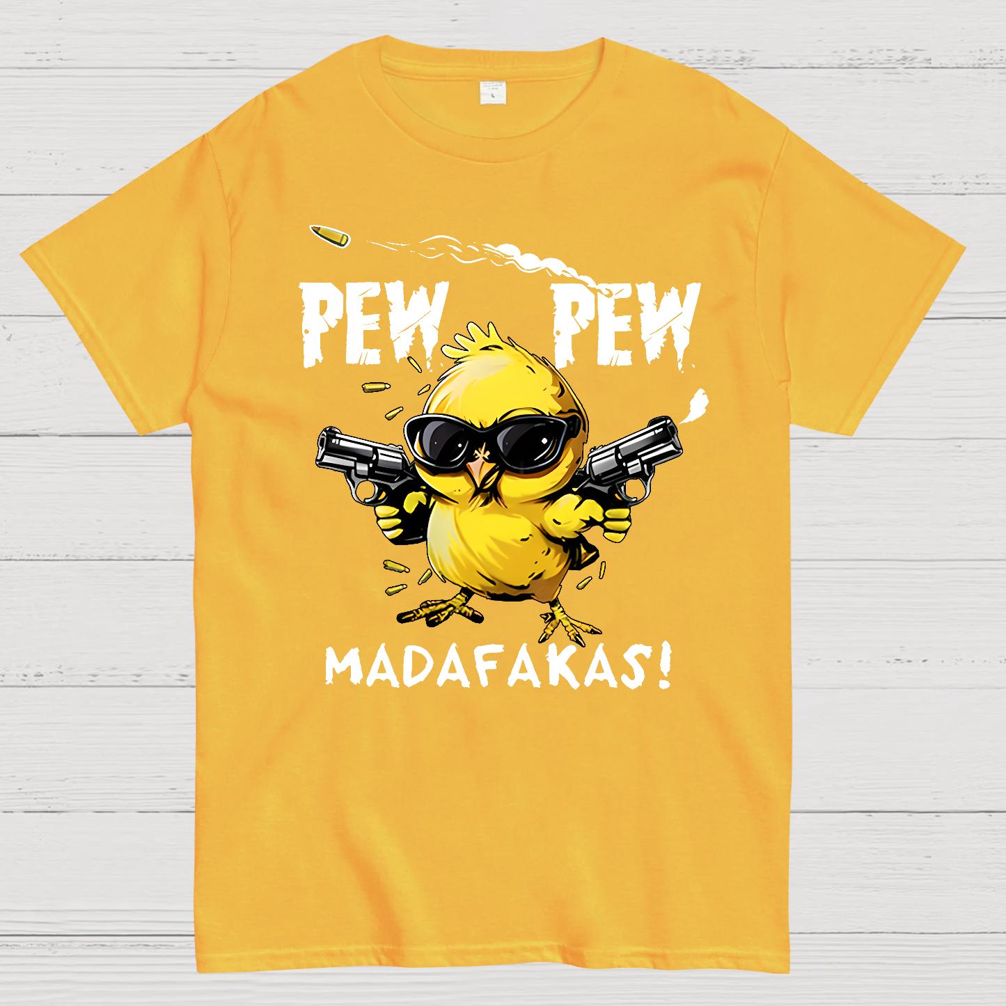 PEW PEW MADAFAKAS! Geek T-Shirt