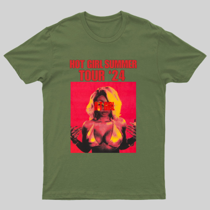 Hot Girl Summer Tour 2024 Megan Print T-Shirt
