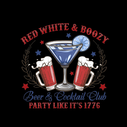 4th of July Social Club  America Nerdy T-Shirt