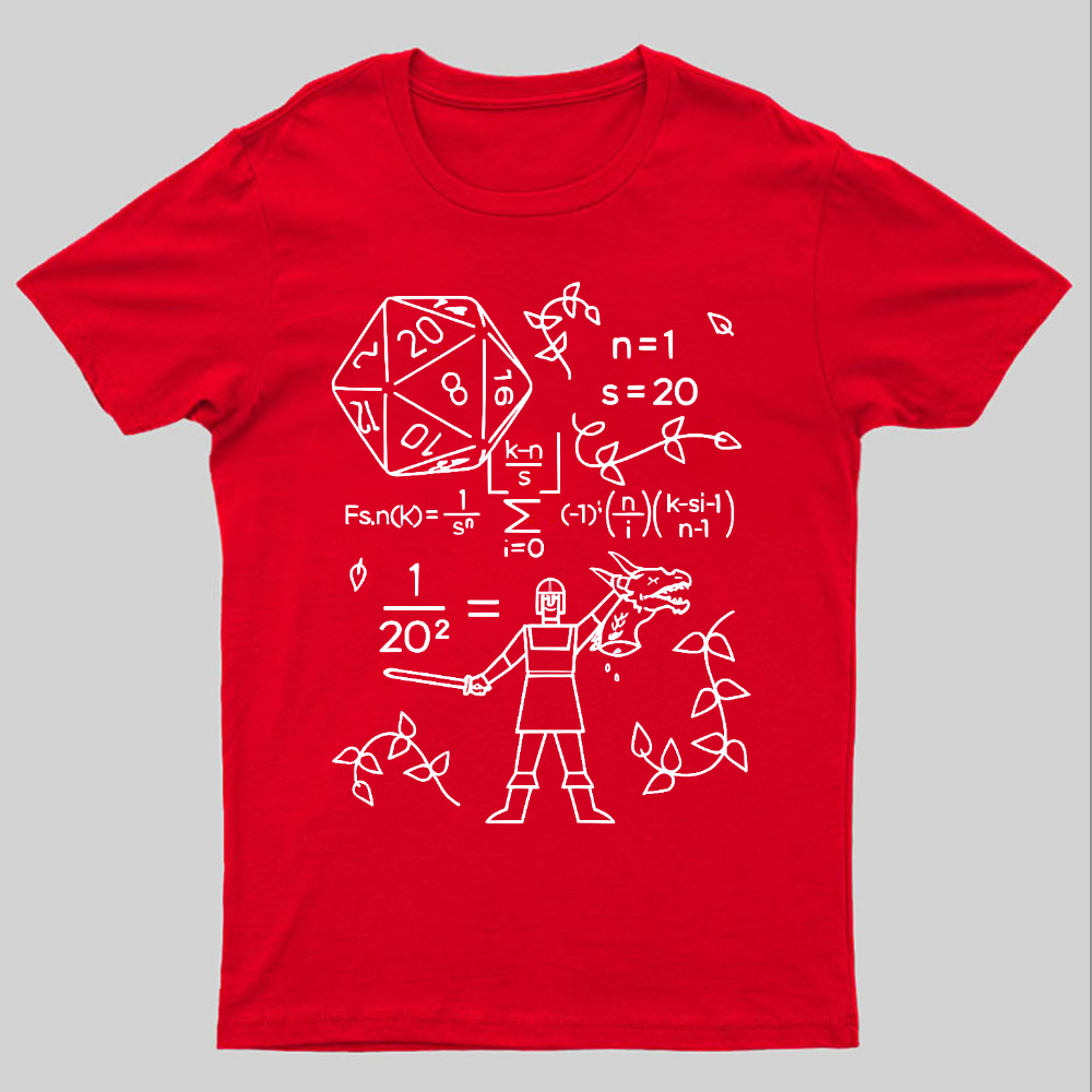 The Science Of a Rpg Geeky T-Shirt